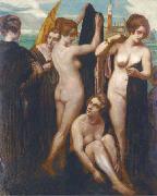 Emile Bernard Bathers in the lagoon oil painting on canvas